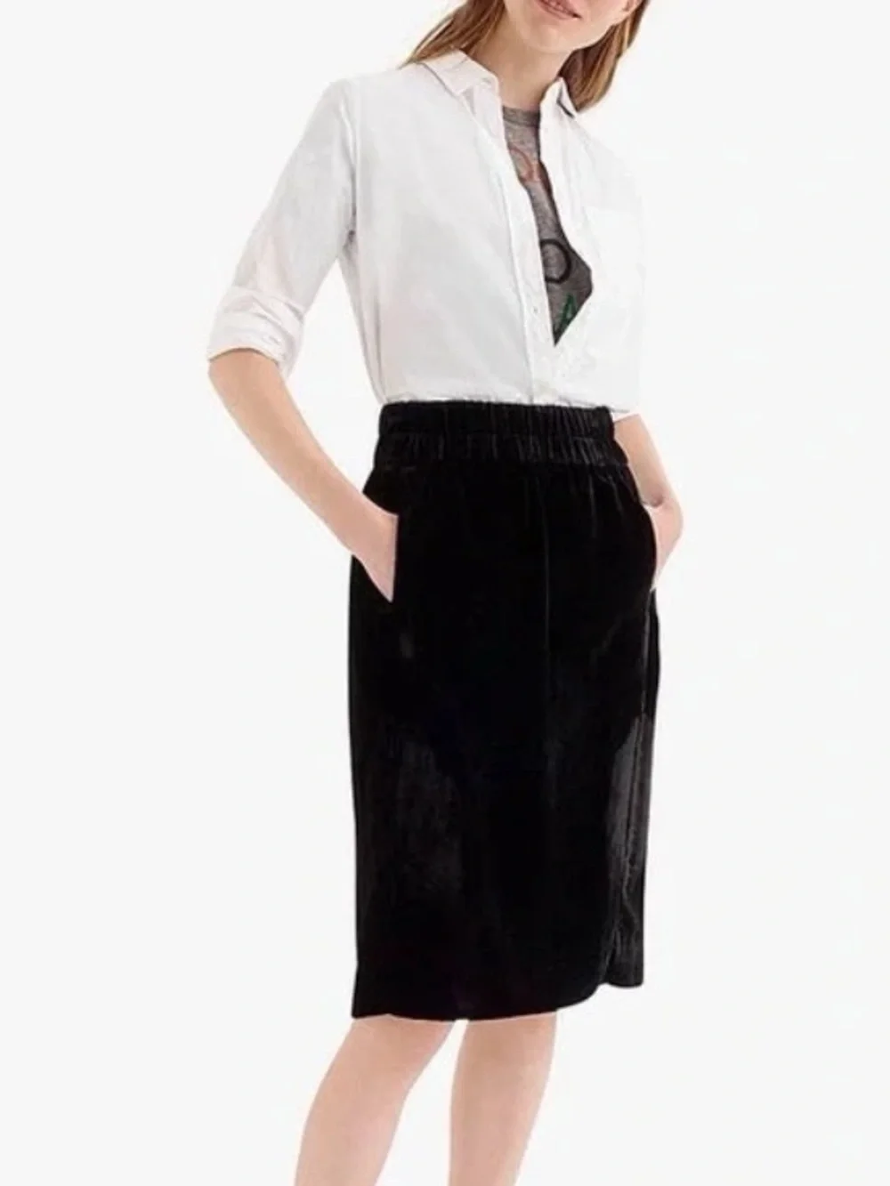 J. Crew sits waist